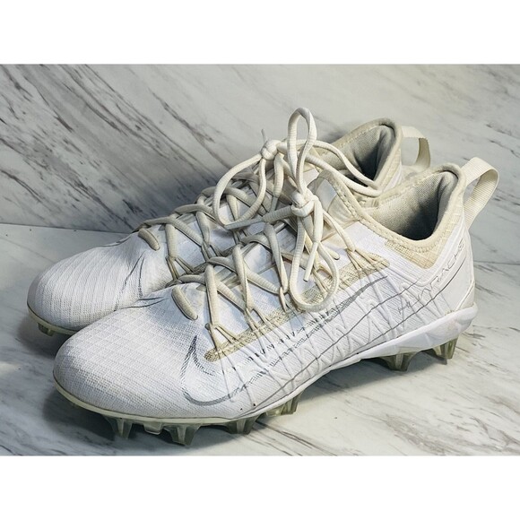 Nike Alpha Huarache Pro LAX Lacrosse Cleats White CJ0265-106